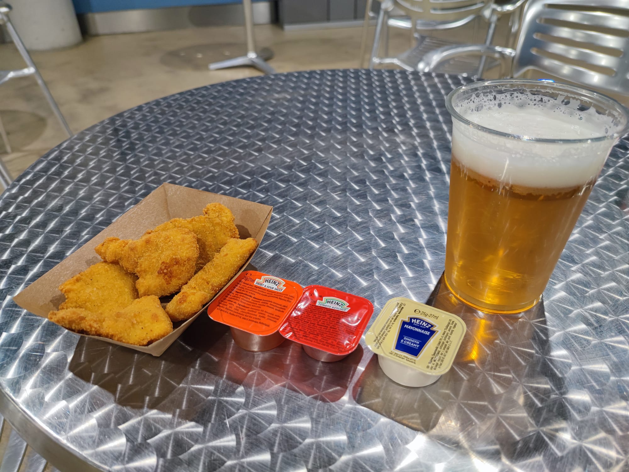 Chicken and beer, 11€