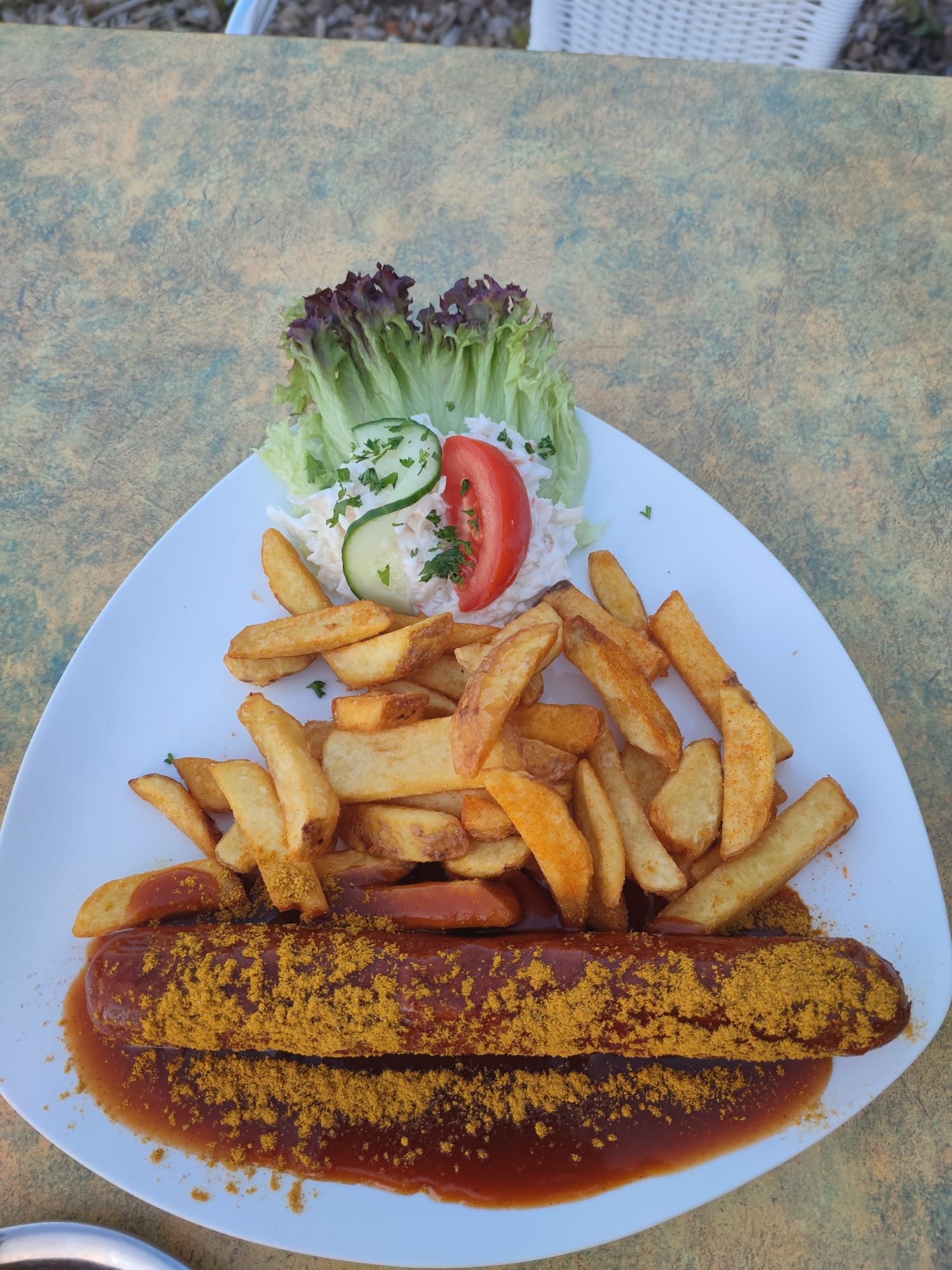 First Curry Wurst!